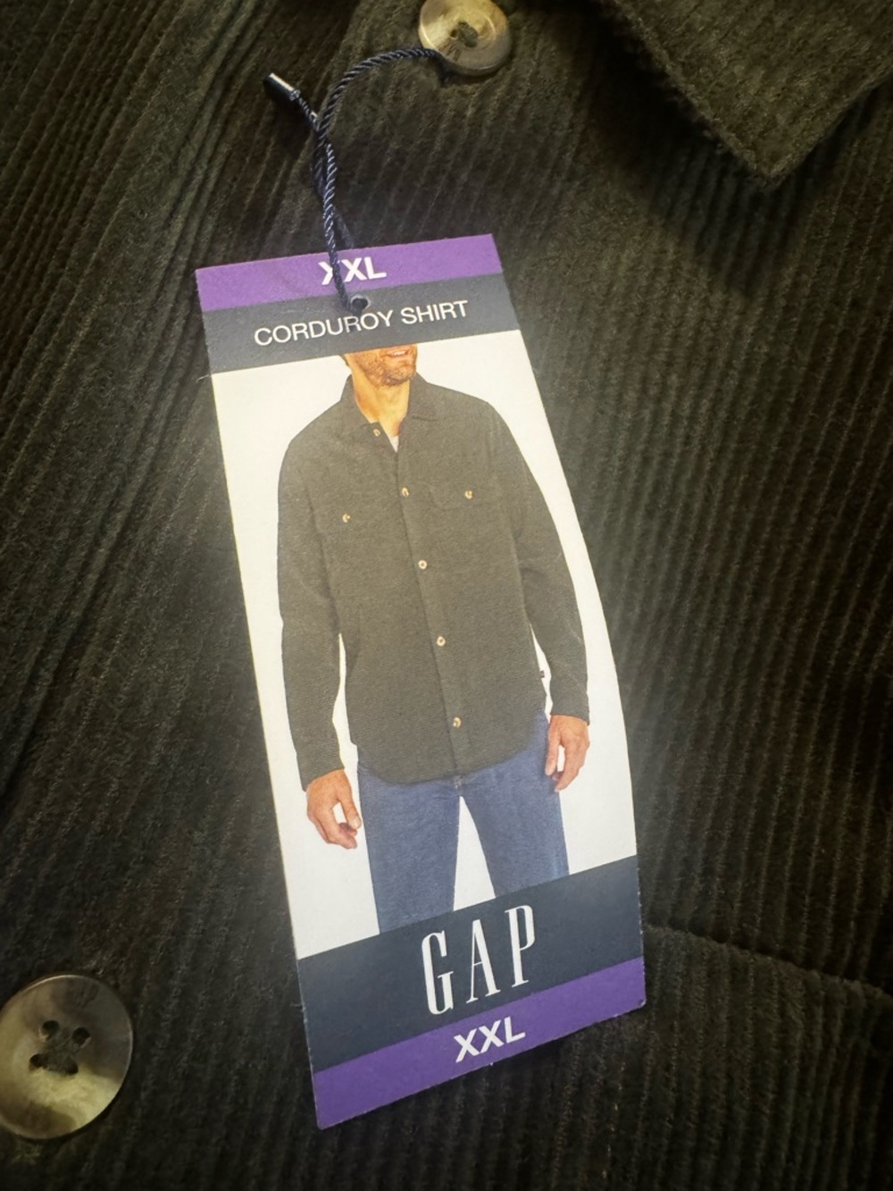 Gap Corduroy button down shirt - Picture 5 of 6